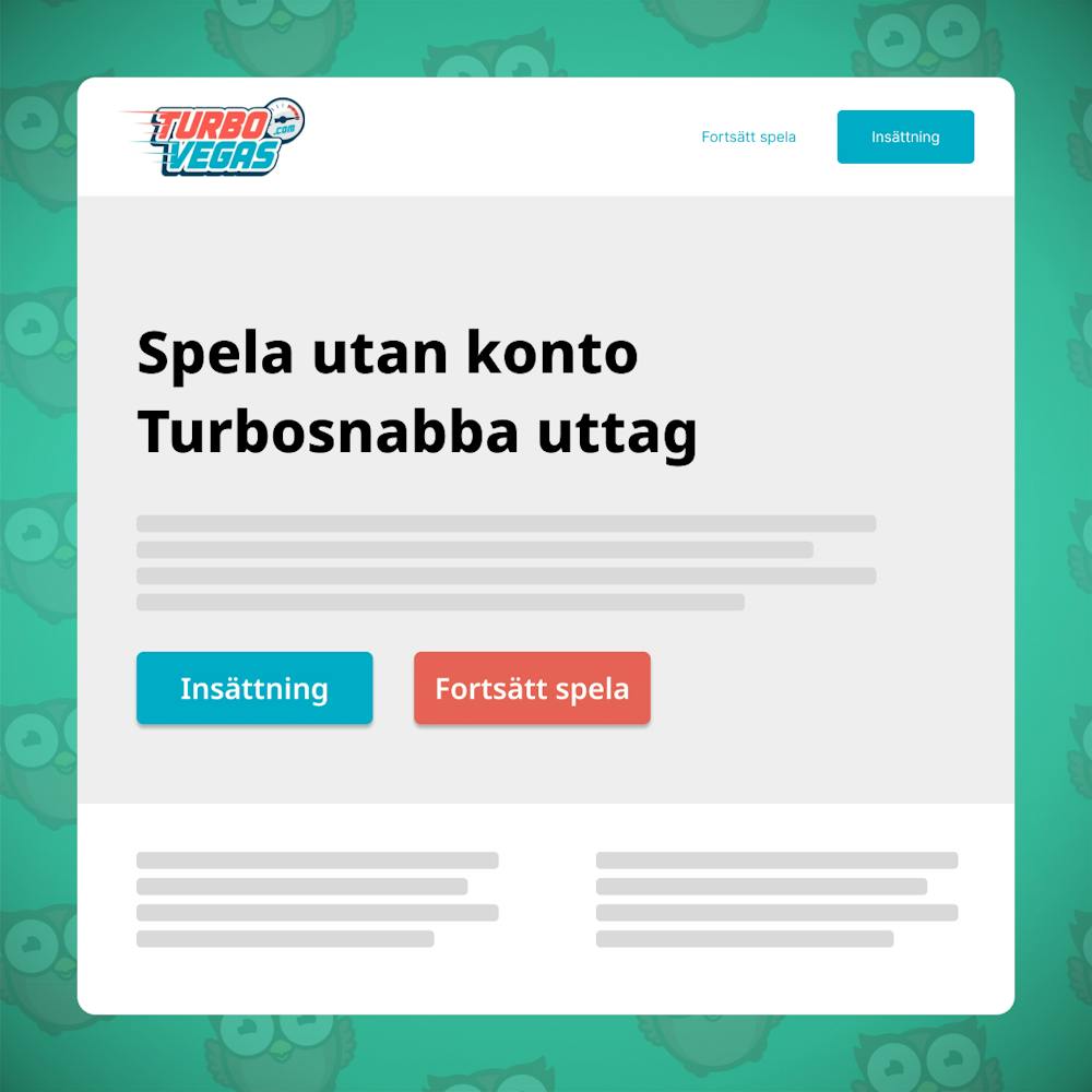 Klicka på "Insättning"