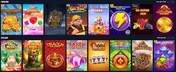 en bild som visar betinia slots