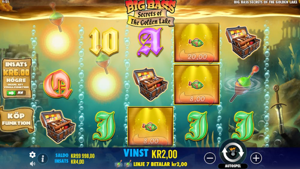 Big Bass: Secrets of the Golden Lake slot logo