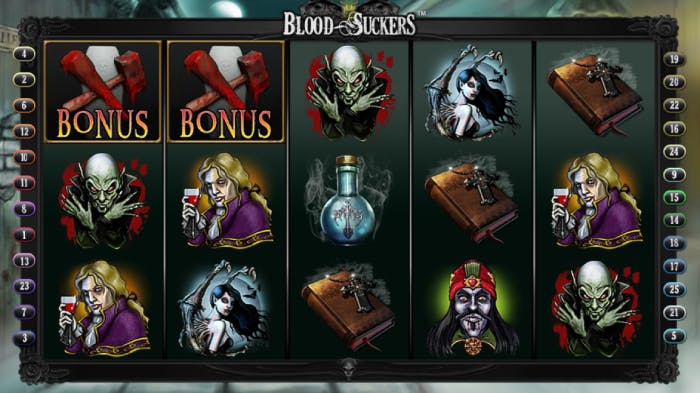 Blood Suckers slot logo