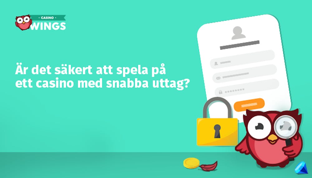Säkerhet på casinon med snabba uttag
