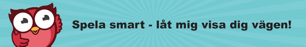 en bild på Owlie som säger Spela smart - låt mig visa dig vägen