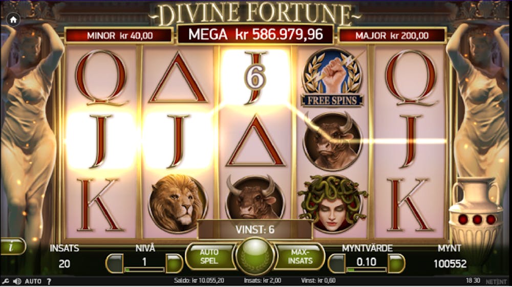 Divine Fortune slot logo