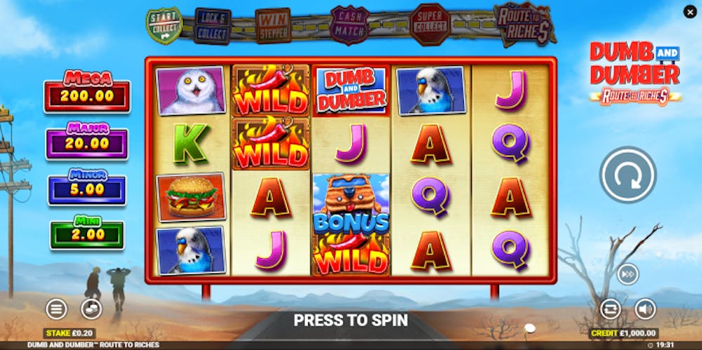 dumbanddumber slot