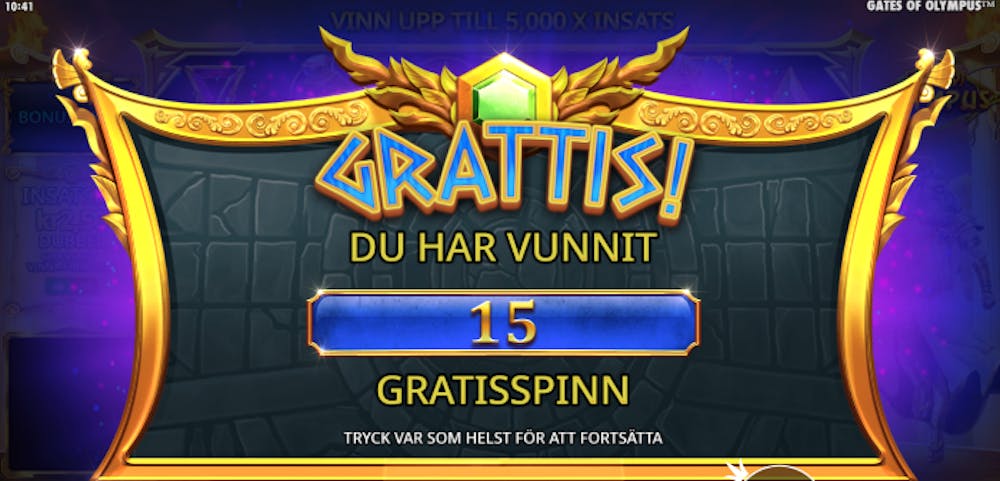 free spins