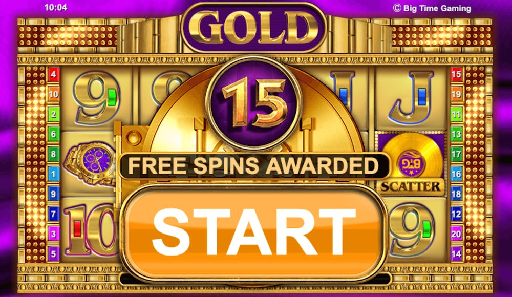 Bonusrundan i sloten Gold.