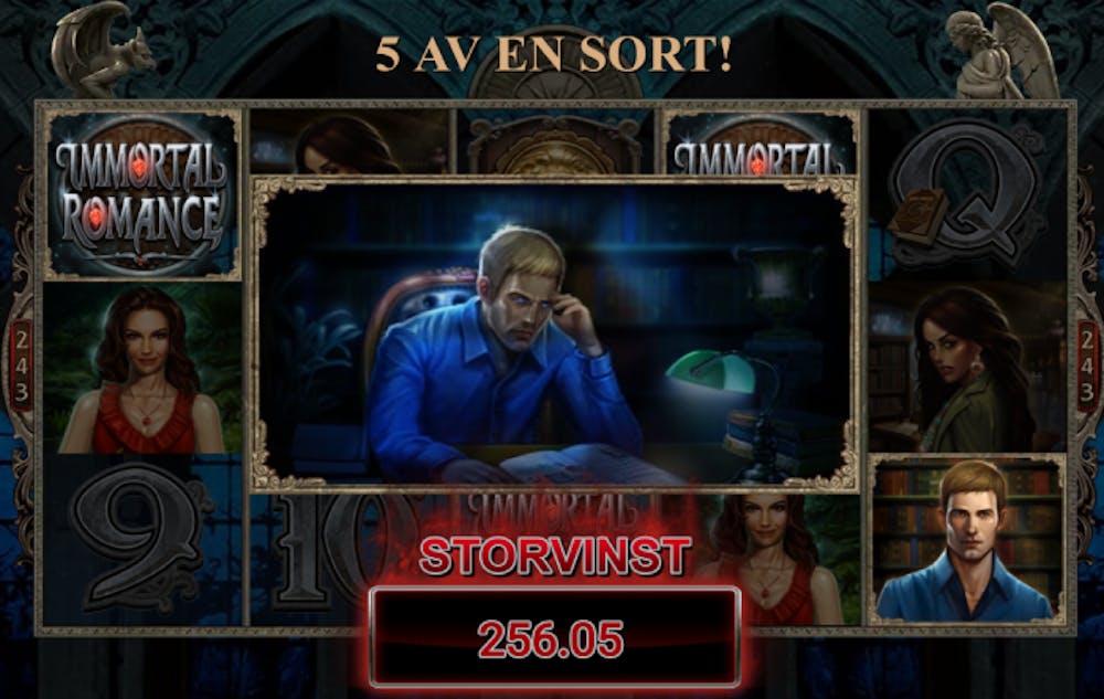 Immortal Romance slot logo