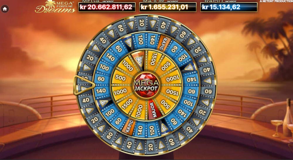 Mega Fortune Dreams slot logo