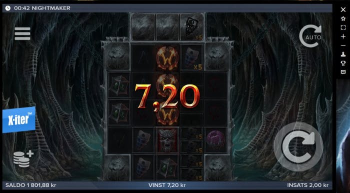 Nightmaker slot logo