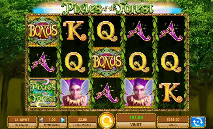 Spel på Pixies of the Forest slot.