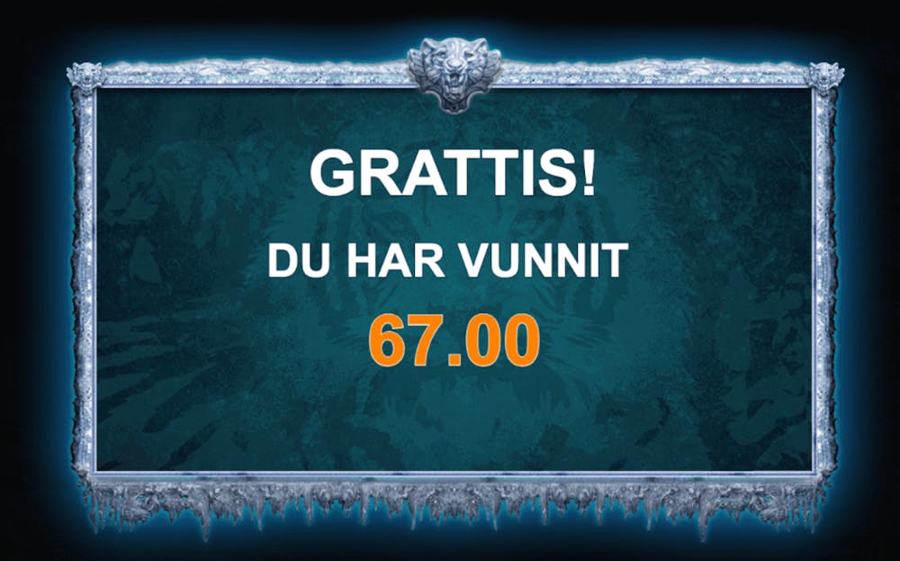 Vinst på Siberian Storm.