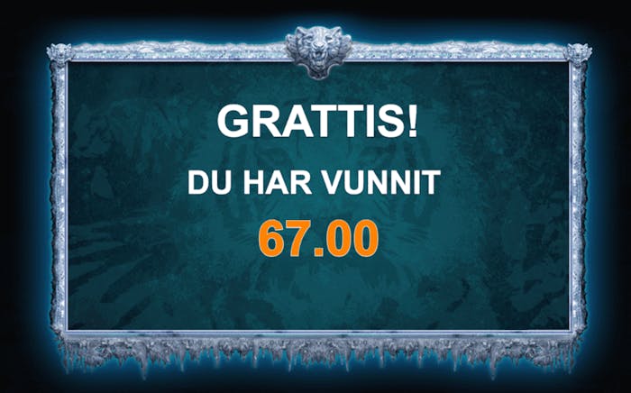 Vinst på Siberian Storm.
