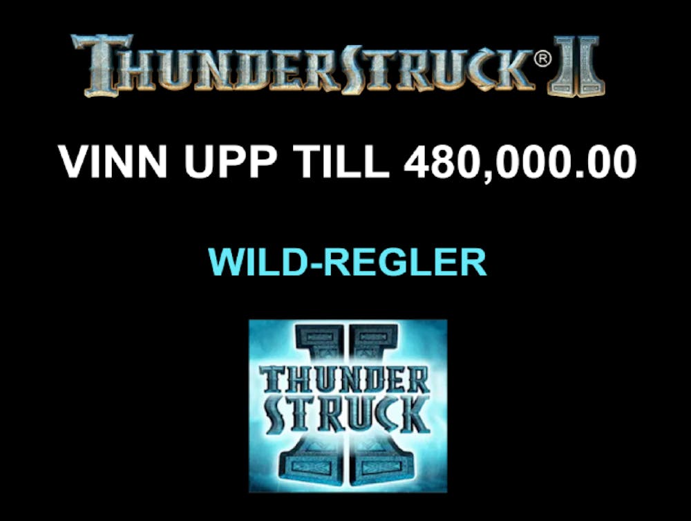 Thunderstruck II slot logo