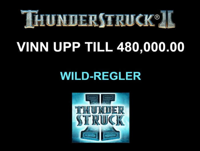 Thunderstruck II slot logo