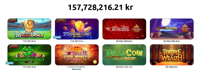 winlandia jackpottar