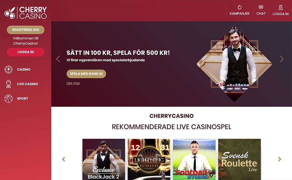 Välkommen till Cherry Casino