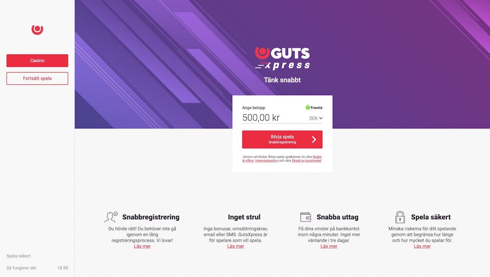 Välkommen till GutsXpress