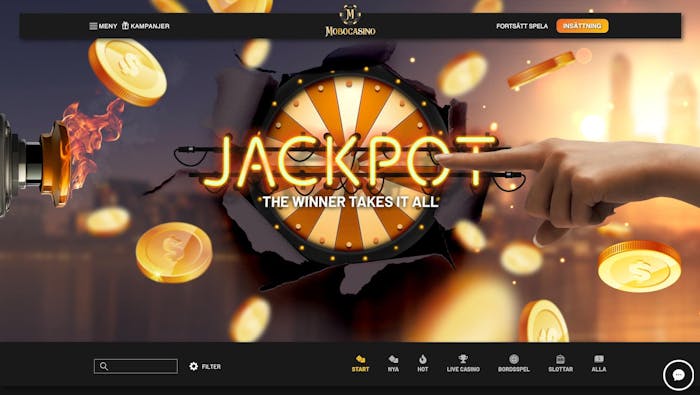 Spela på Mobocasino
