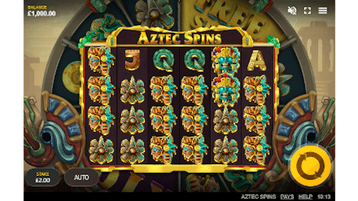Aztec Spins logo
