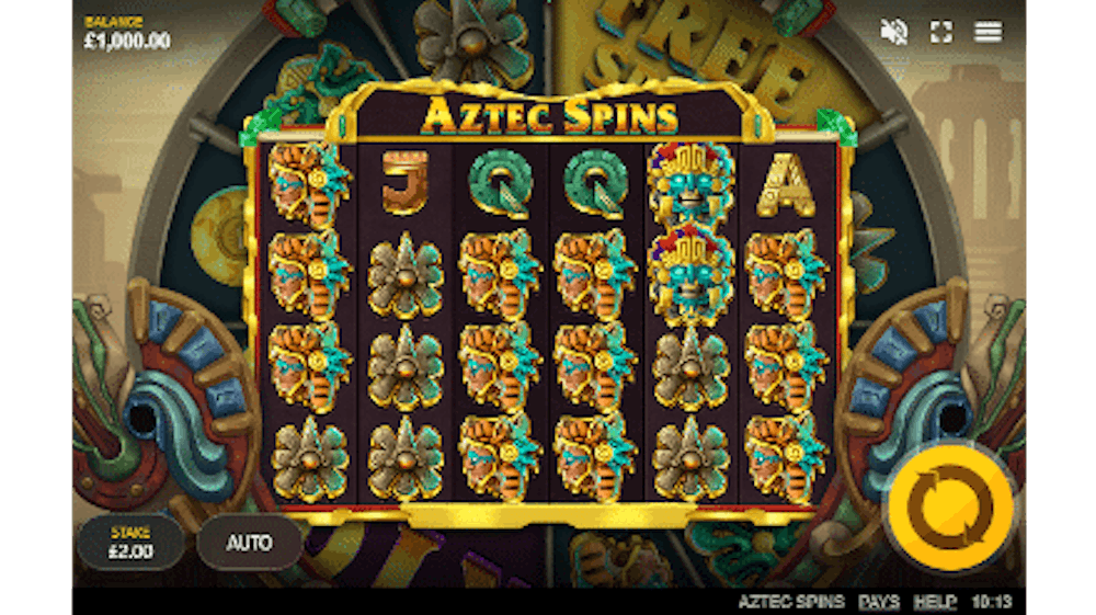Aztec Spins logo