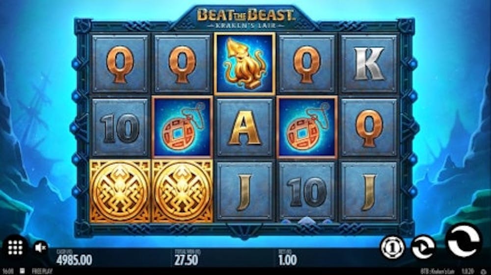 Beat the beast: Kraken’s Lair logo