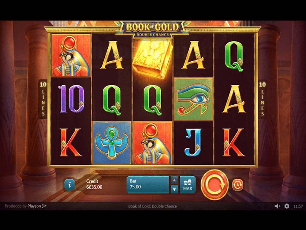 Book of Gold: Double Chance logo