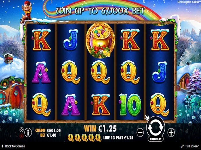 Leprechaun Carol logo