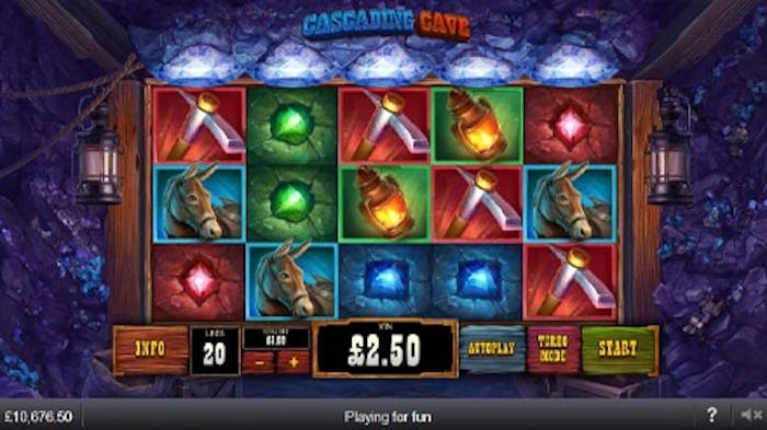 Cascading Cave logo