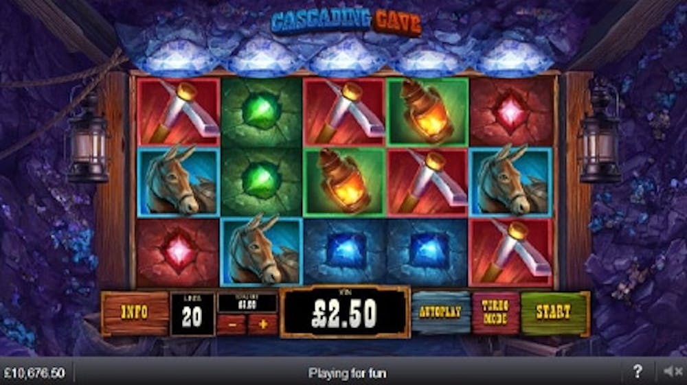 Cascading Cave logo