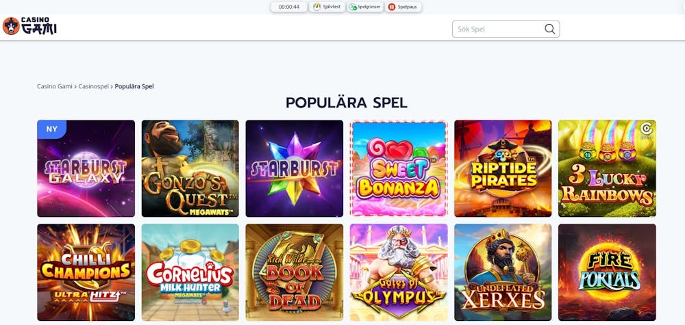 casinogami slots