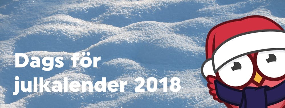 Bästa julkalender hos casinon 2018