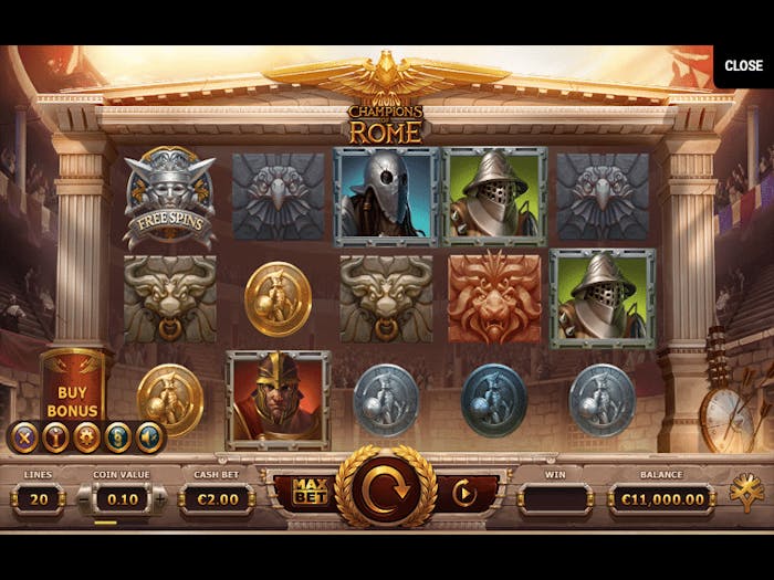 Champions of Rome logo