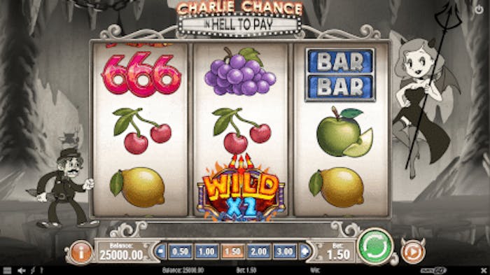 Charlie Chance in Hell to Pay logo