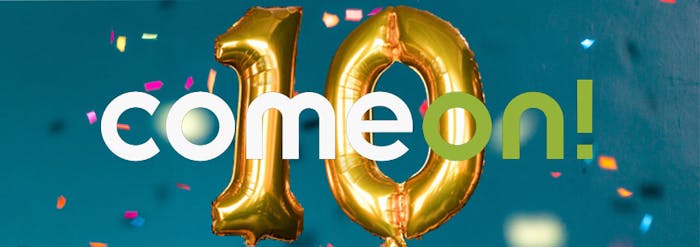 Jubileumsfest med 5000&nbsp;kr i bonus + free spins
