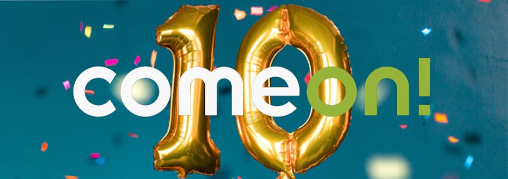 Jubileumsfest med 5000 kr i bonus + free spins