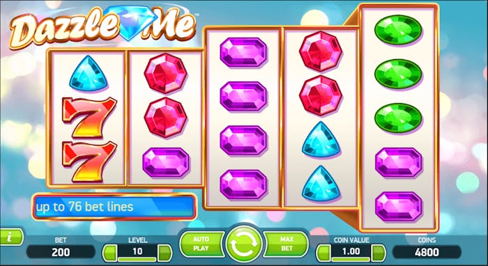 Dazzle Me slot logo