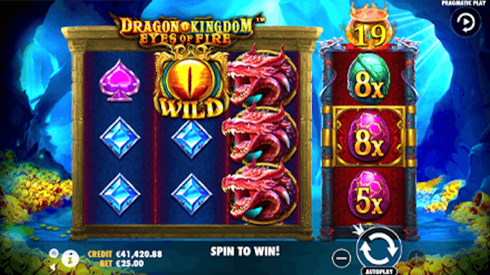 Dragon Kingdom – Eyes of Fire logo