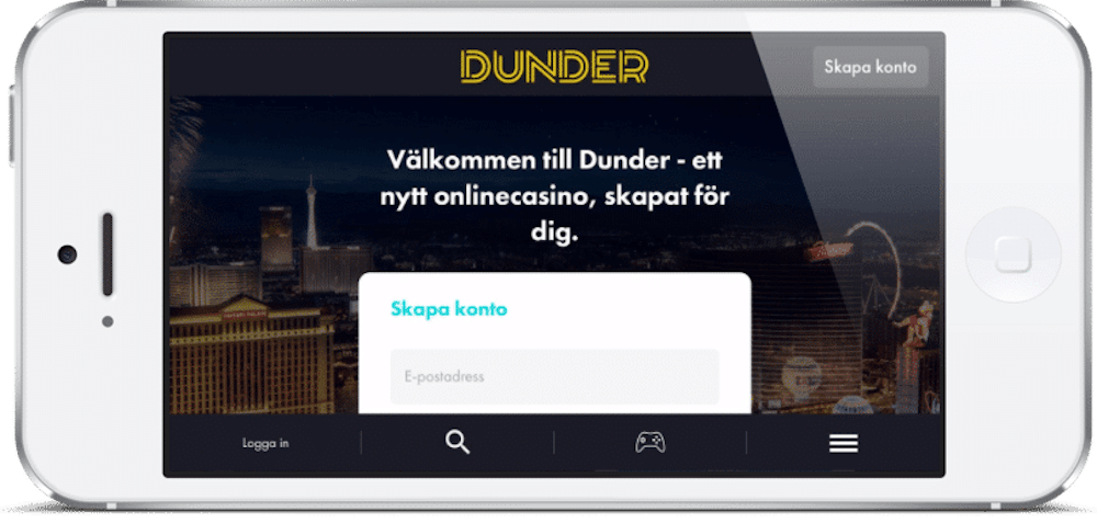 JUST NU: Dunder Casino officiellt öppet för alla