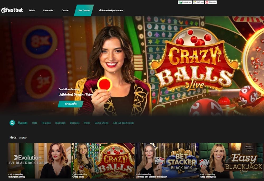 fastbet livecasino