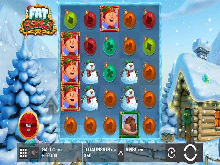 Fat Santa slot logo