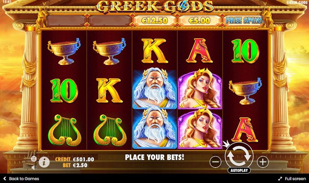 Greek Gods logo