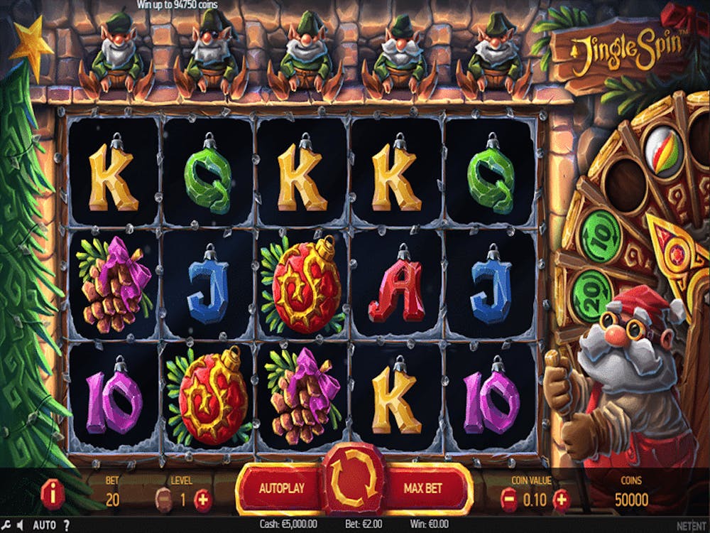 Jingle Spin slot logo