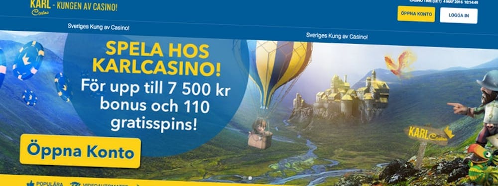 Karl Casino har släppt en ny uppskattad version