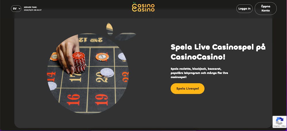 Live casino
