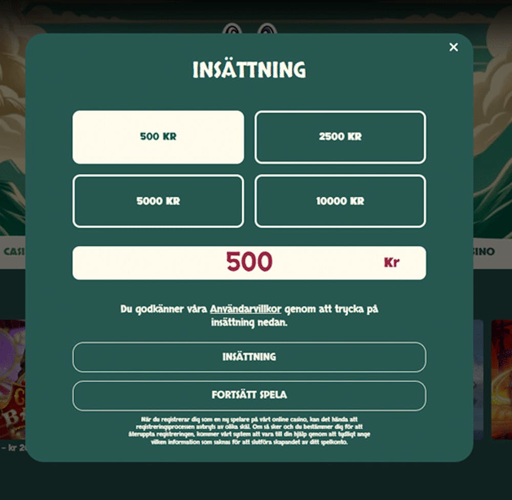 loke casino insättning