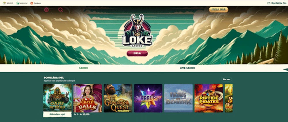 loke casino startsida