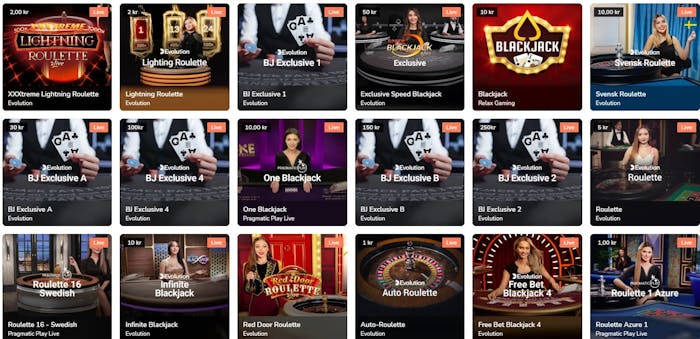maria casino bordsspel