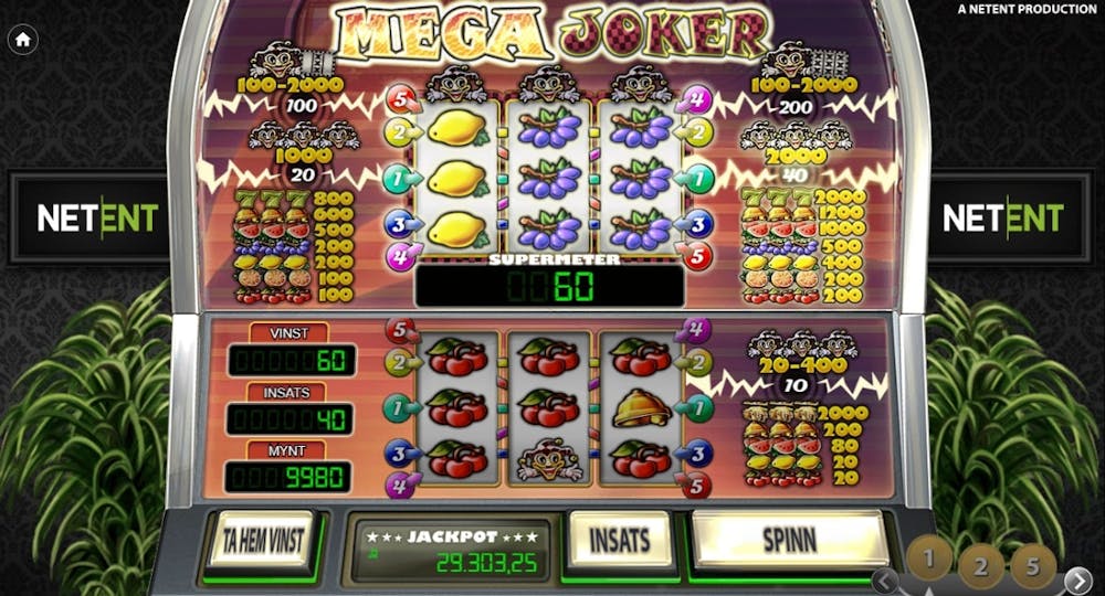 Mega Joker slot logo