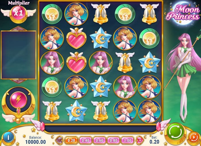 Moon Princess slot logo