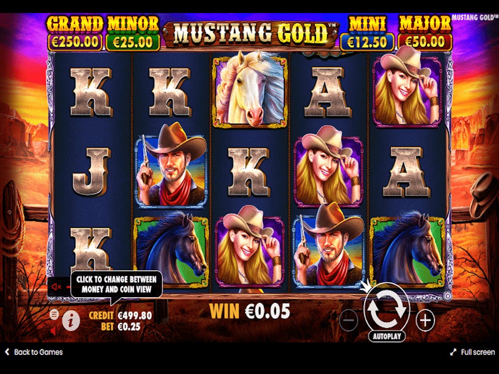 Mustang Gold logo
